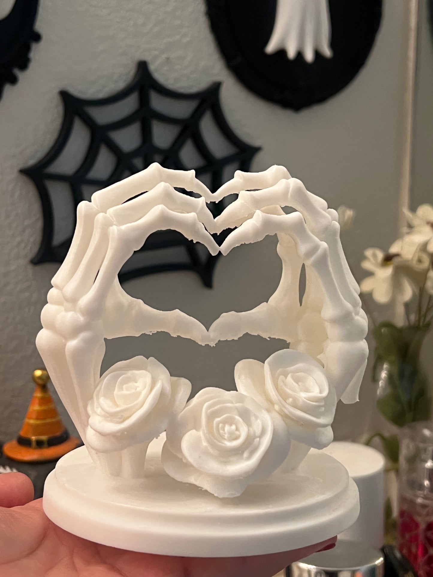 Skeleton Heart Hands