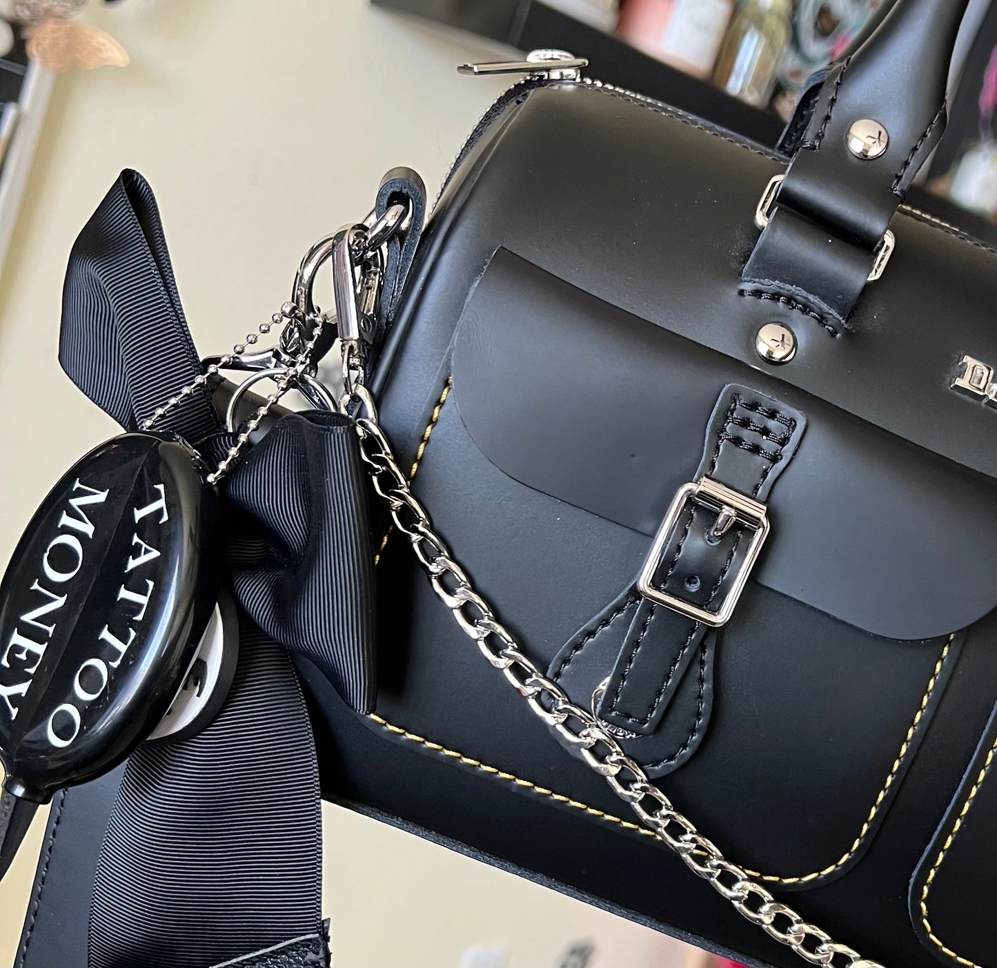 Tattoo money change purse