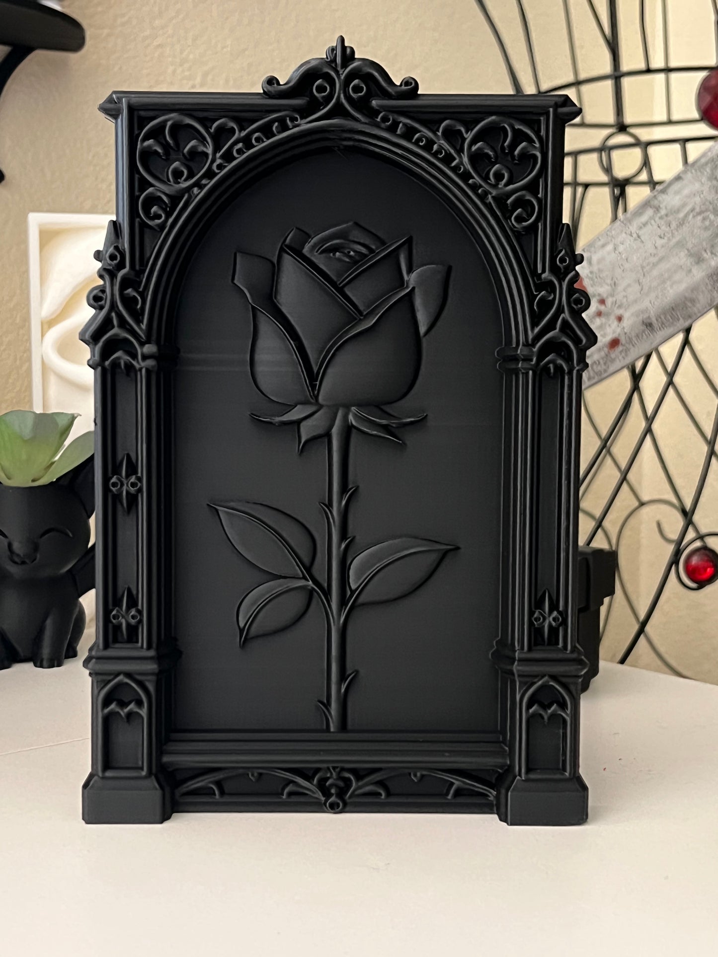 Black Rose Frame
