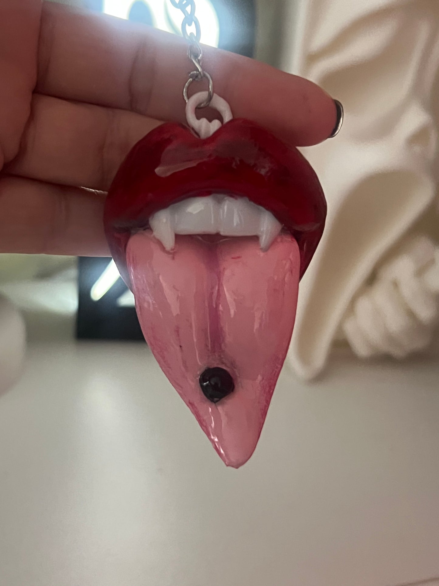 Creepy cute keychain