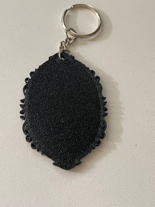 Spiderweb keychain