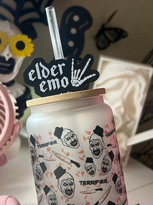 Elder Emo Straw topper