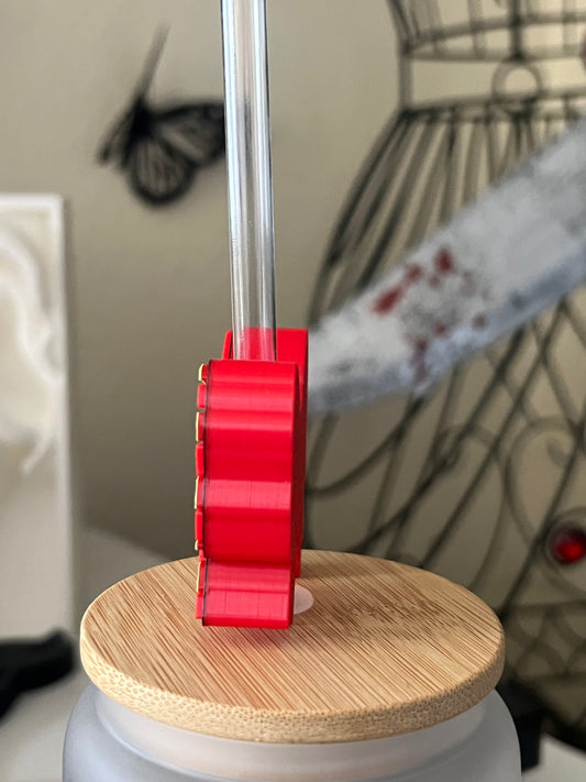 Freddy Bow Straw Topper