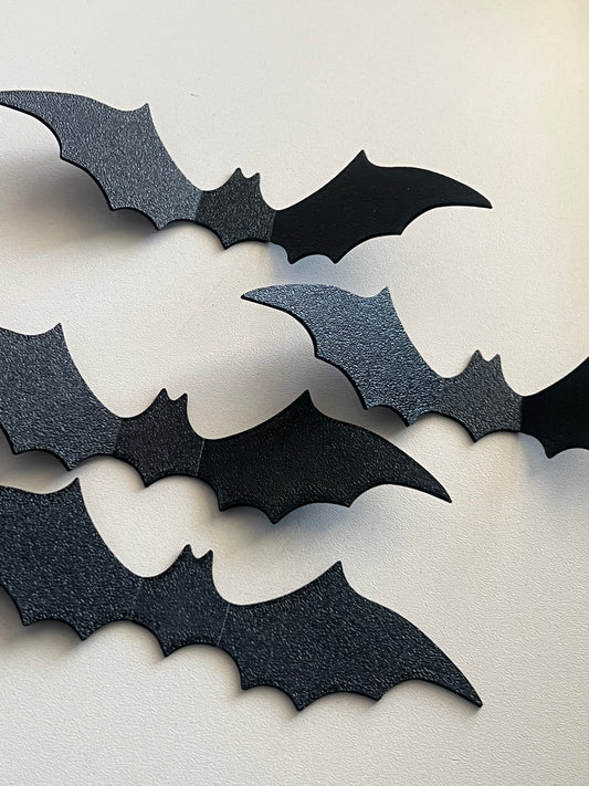 Bats wall decor Set of 4