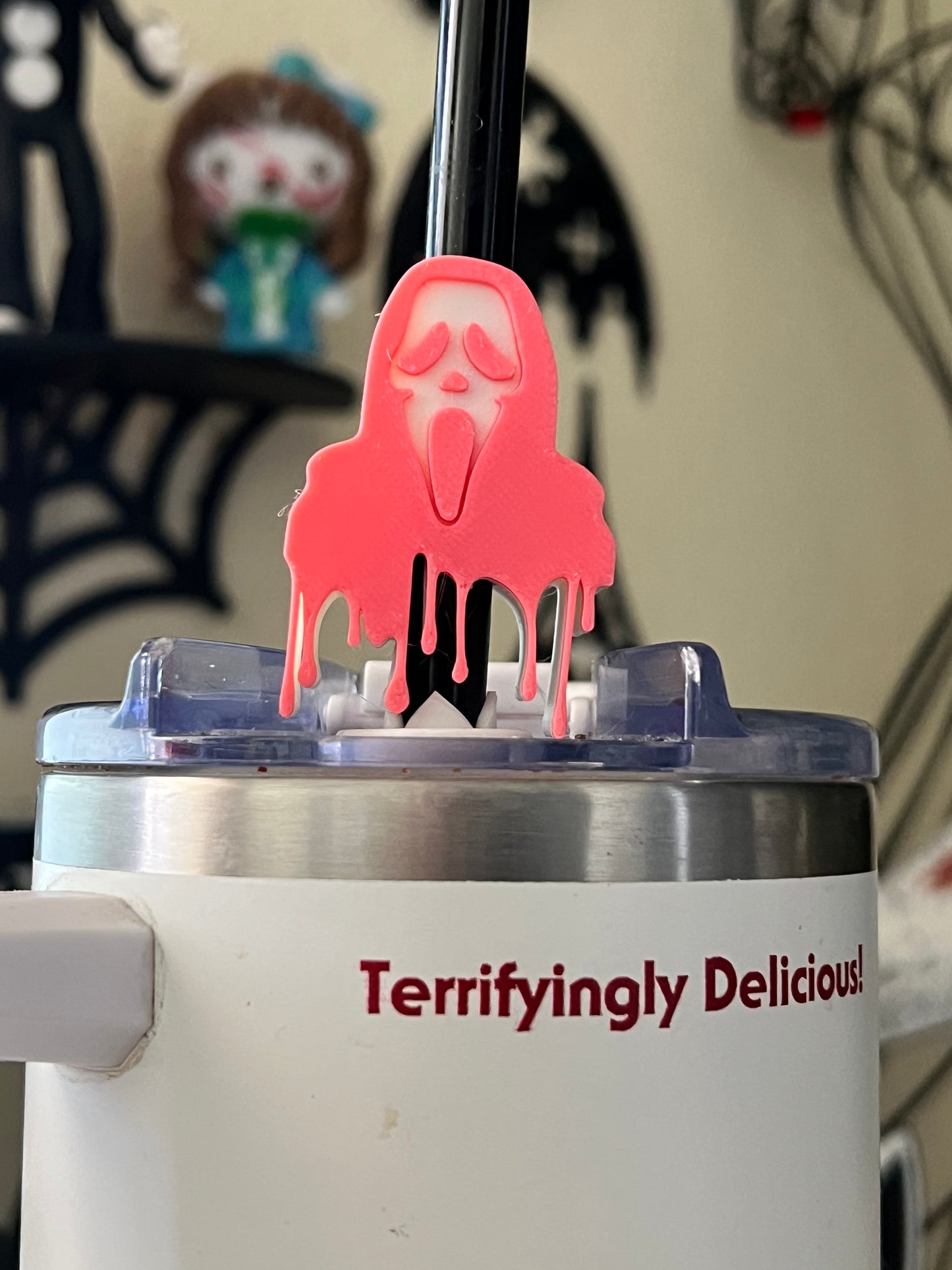 Spooky Straw topper