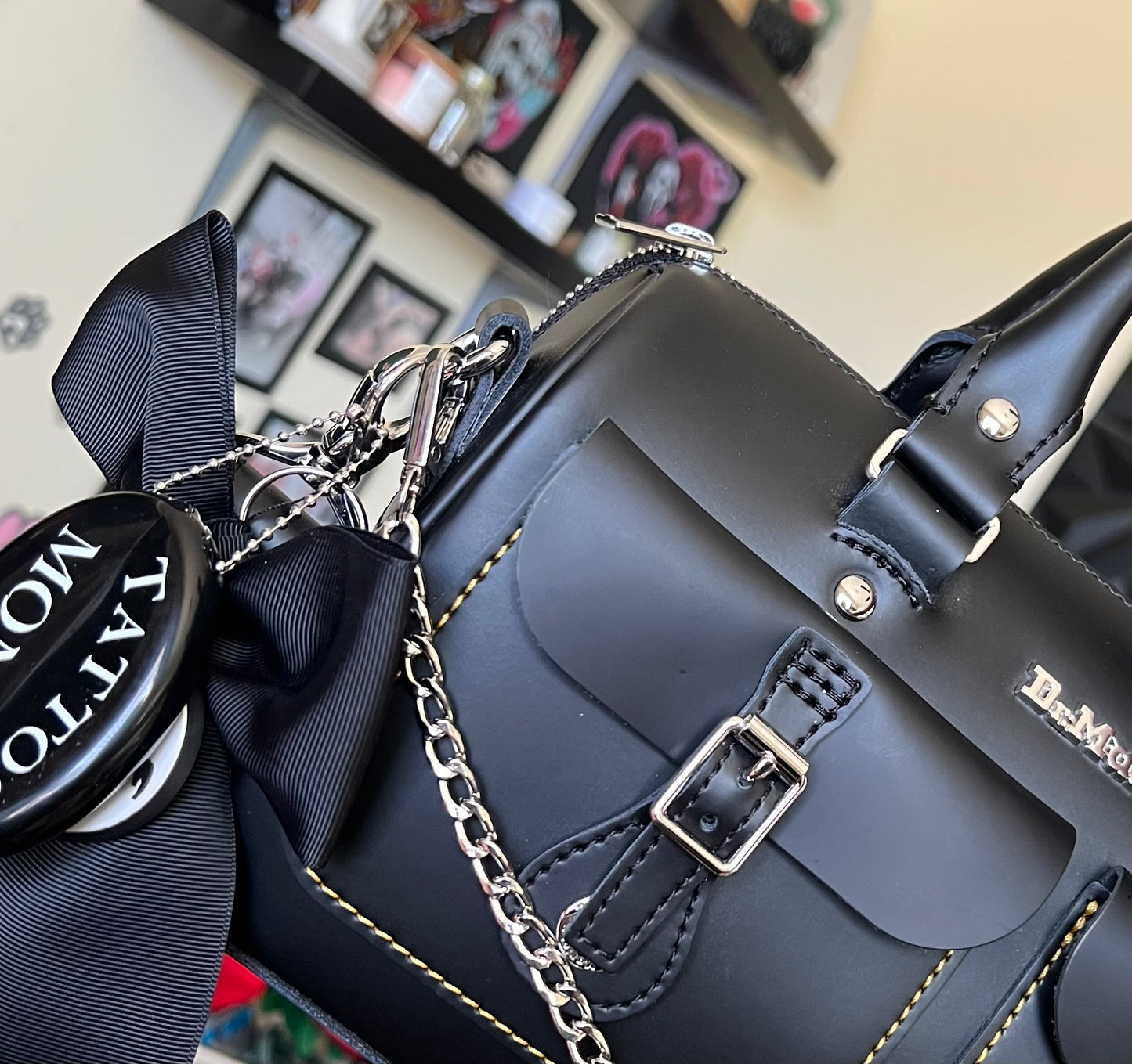 Tattoo money change purse