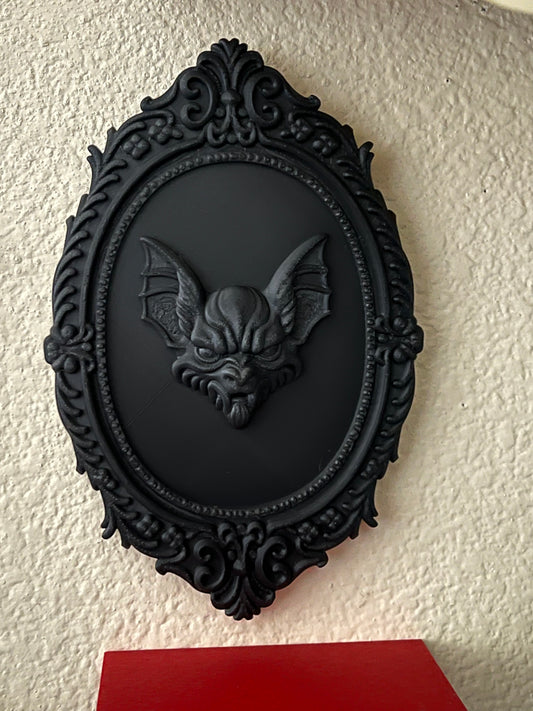 Bat picture frame