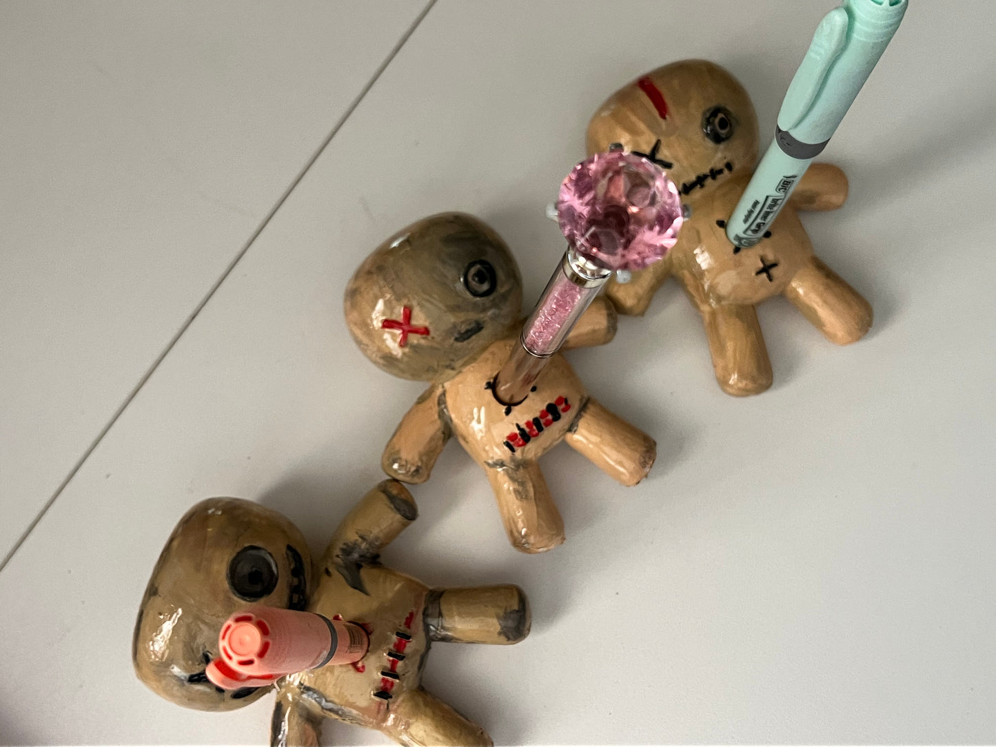 voodoo pen holder
