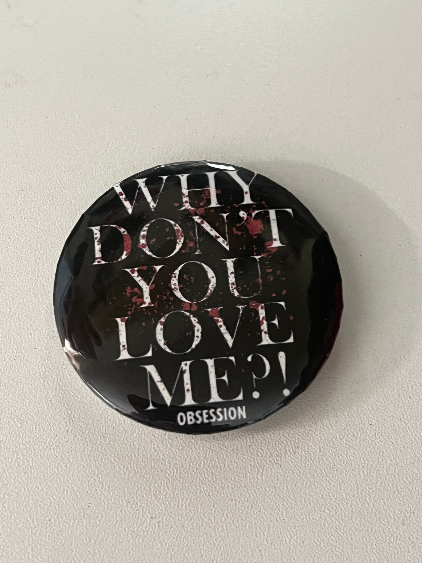 Obsession themed buttons