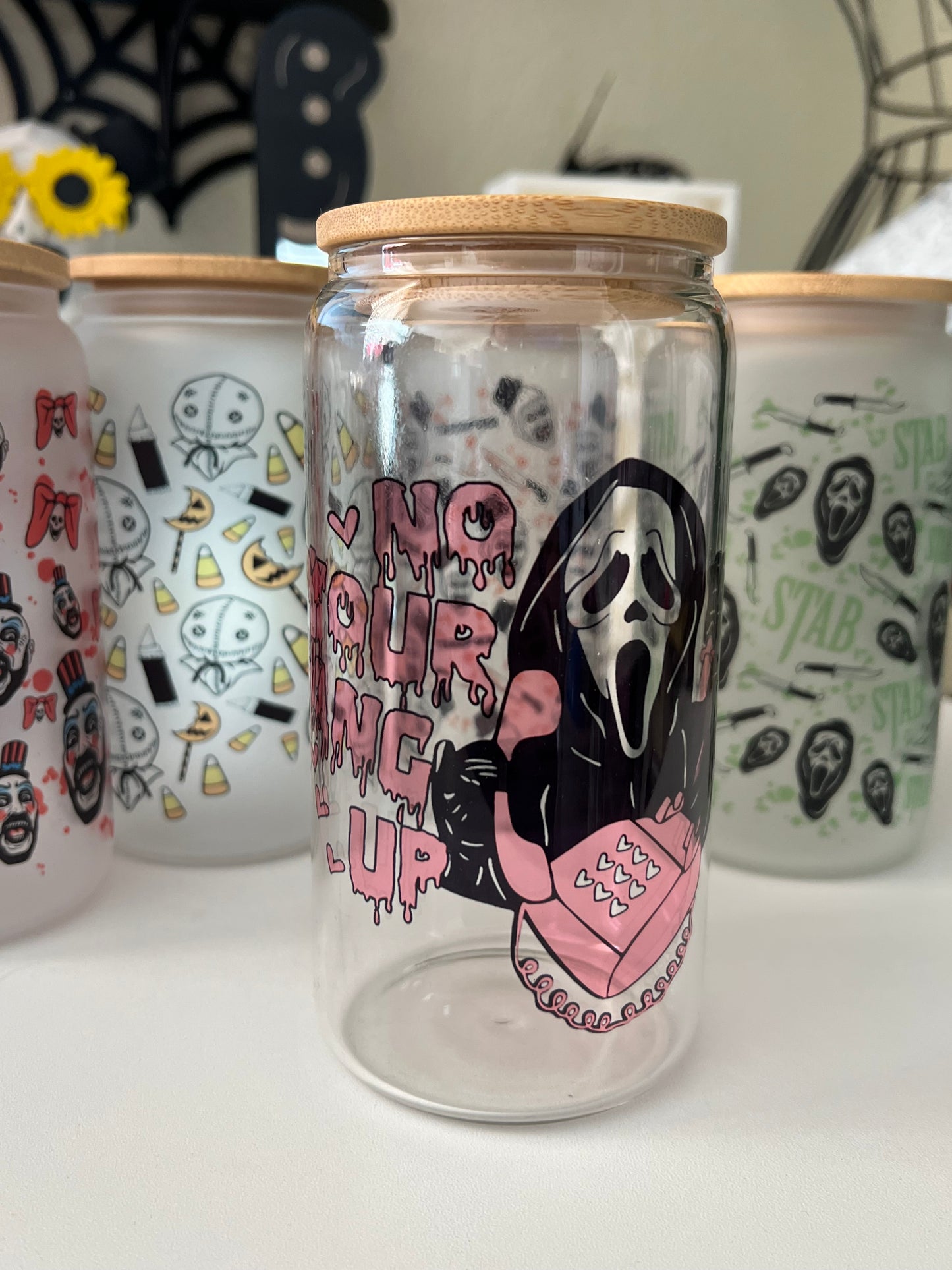 Horror Glass Cups