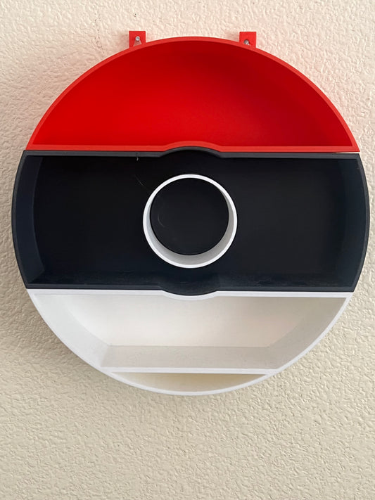Pokémon ball shelf