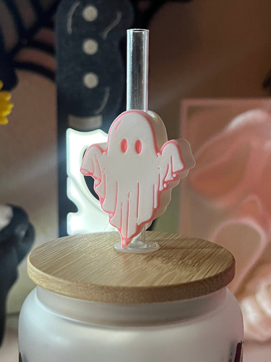 Ghost straw topper