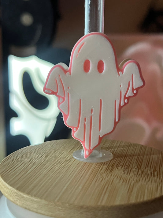 Ghost straw topper