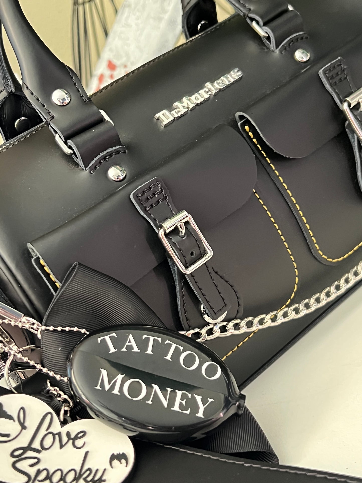 Tattoo money change purse