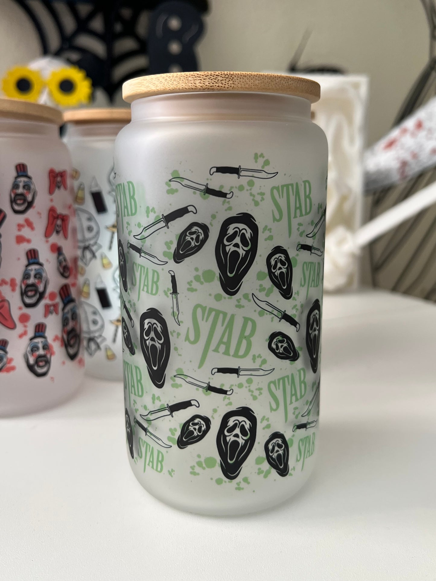 Horror Glass Cups