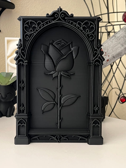 Black Rose Frame