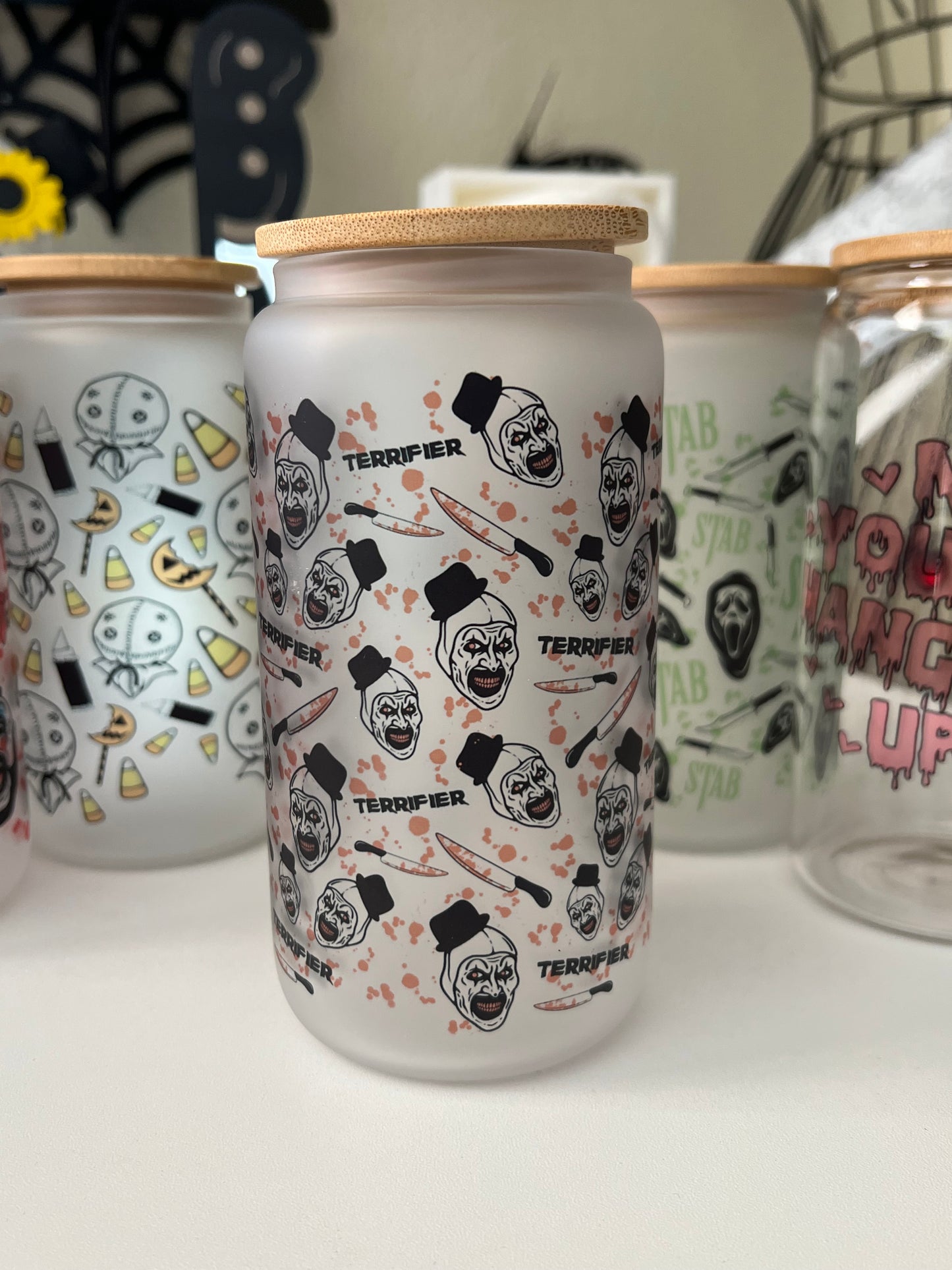 Horror Glass Cups