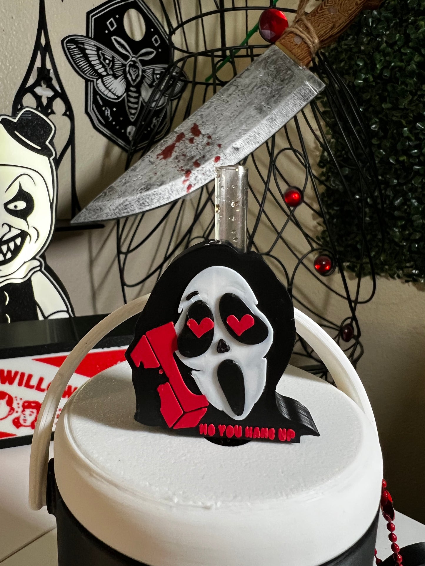 Spooky Cooler Can Holder