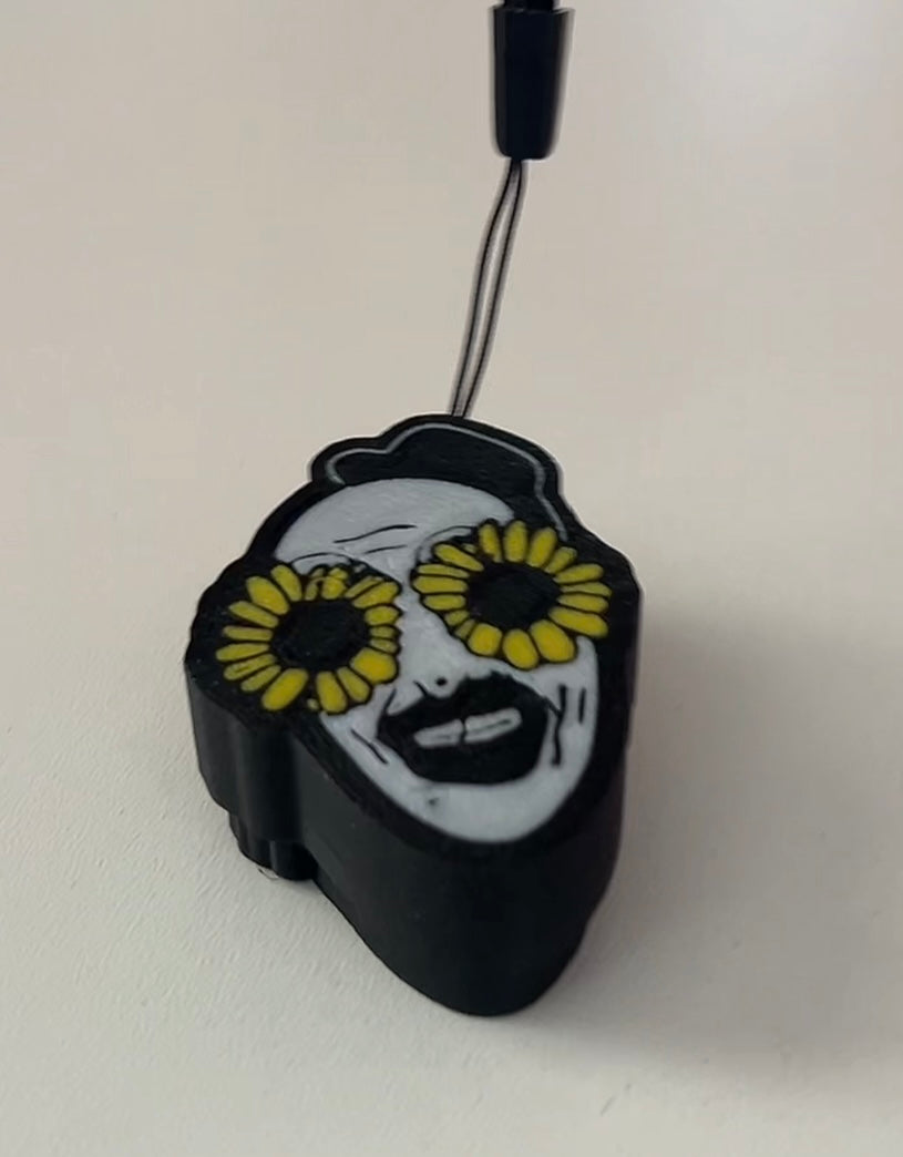 Art fidget Clicker keychain