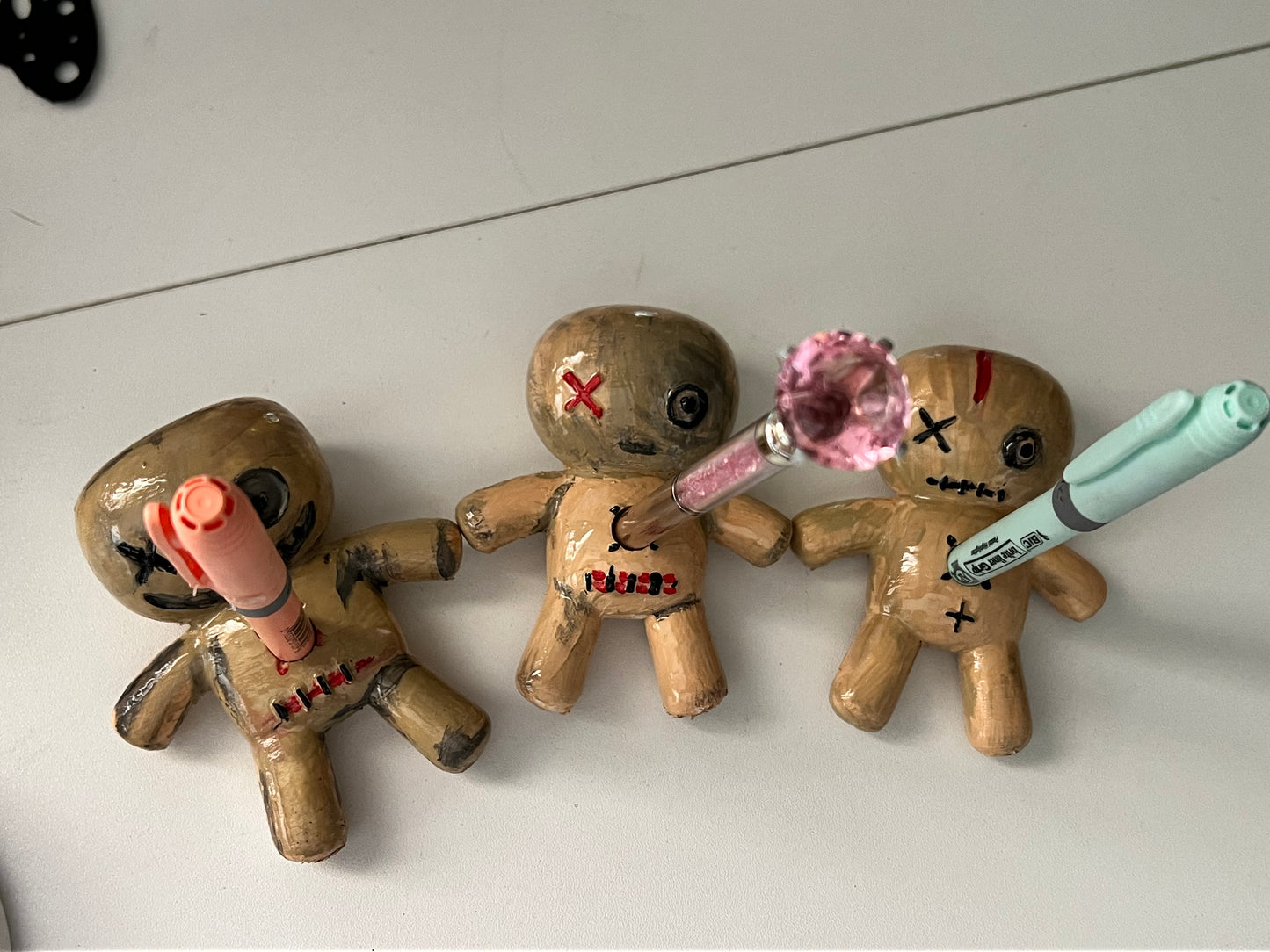 voodoo pen holder