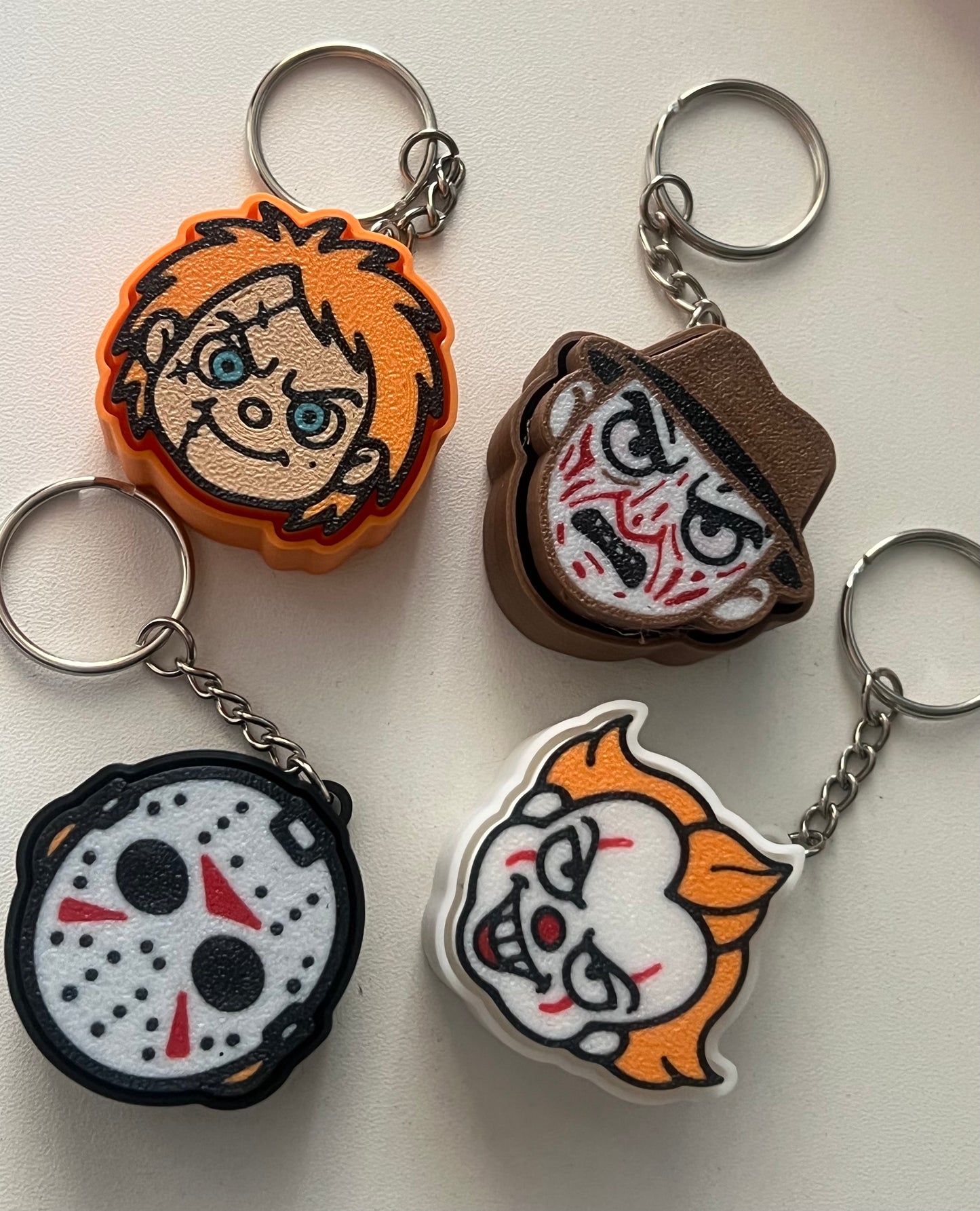 Horror Clickers keychains