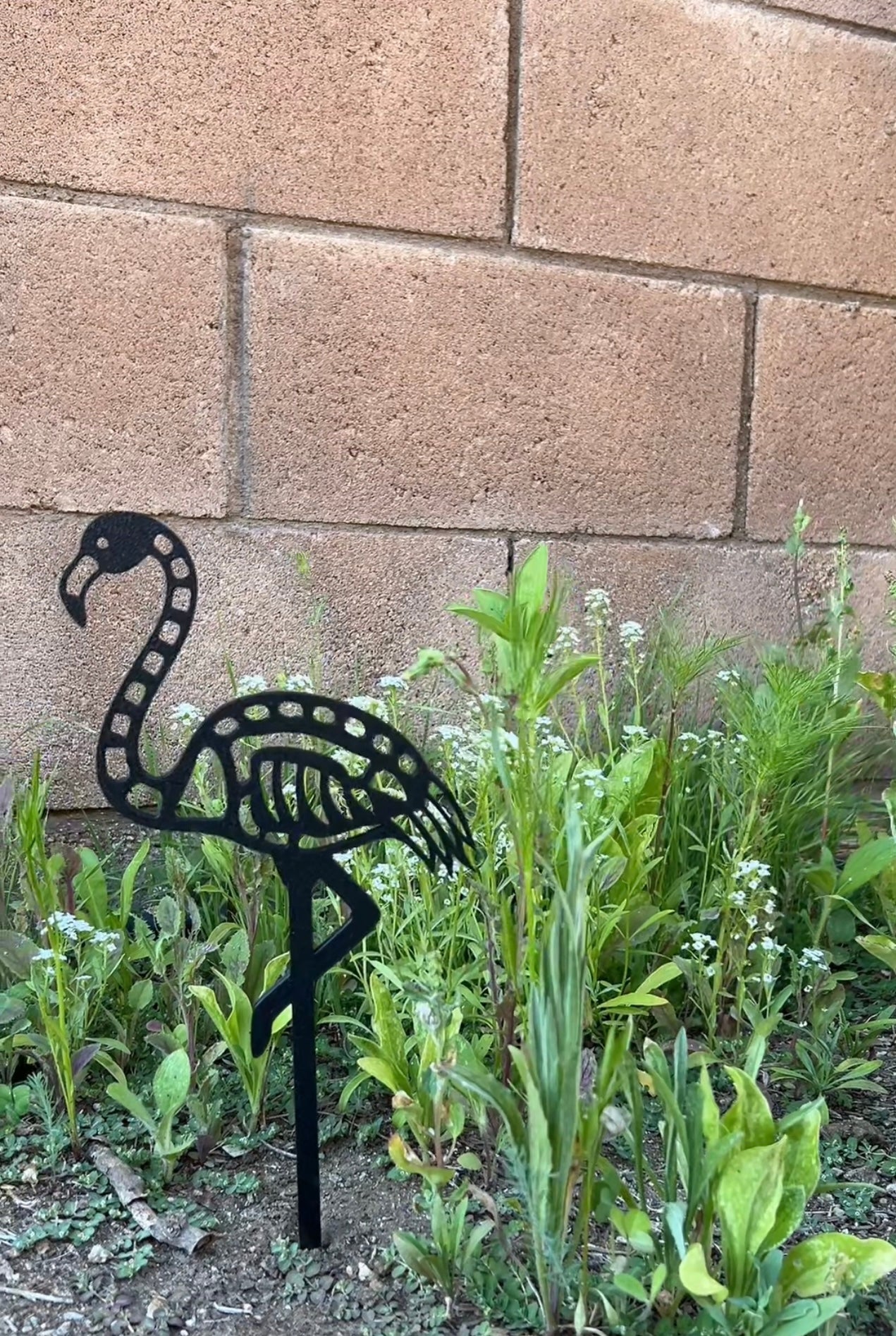 Skeleton Flamingo