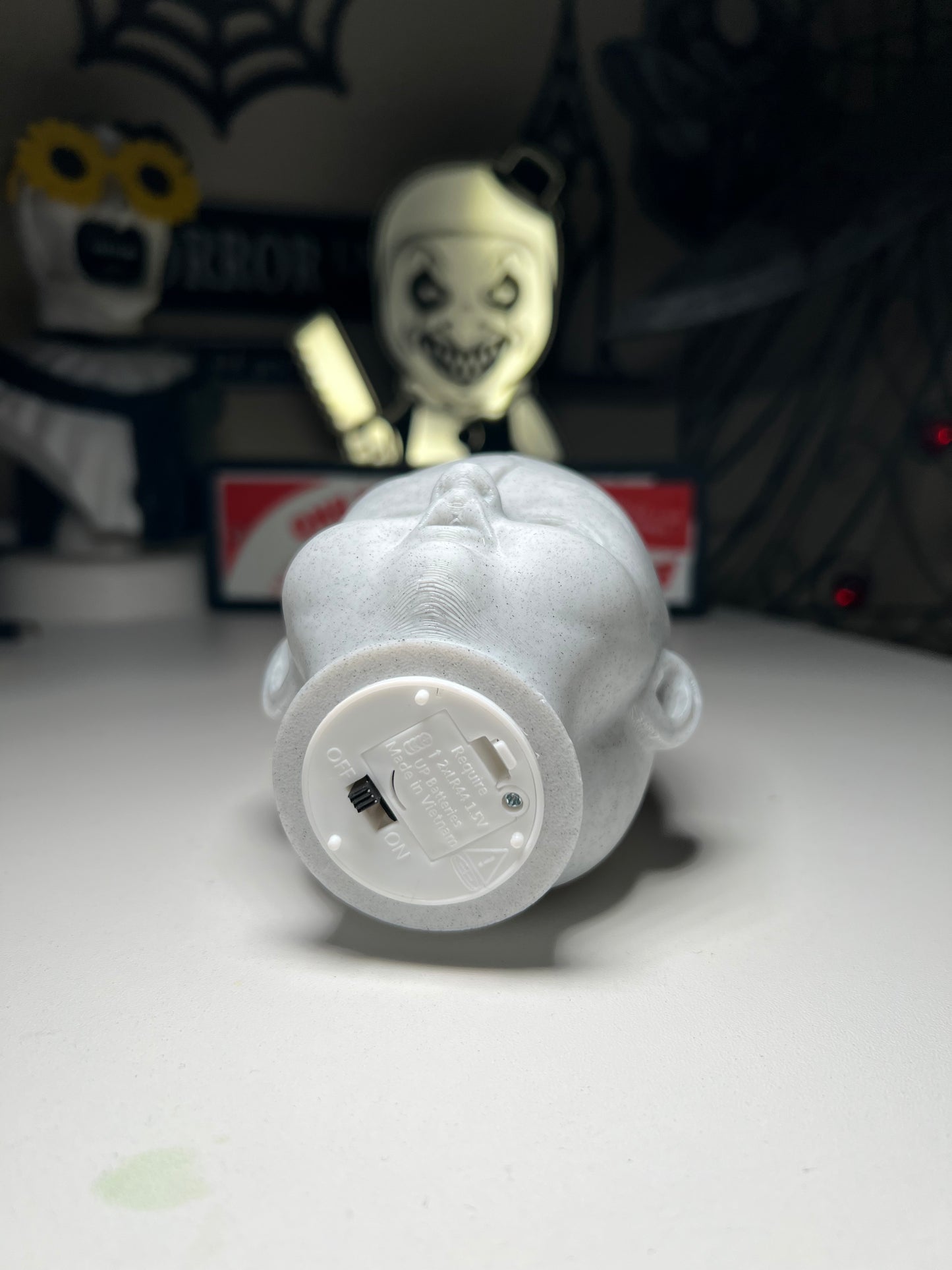 Creepy doll head