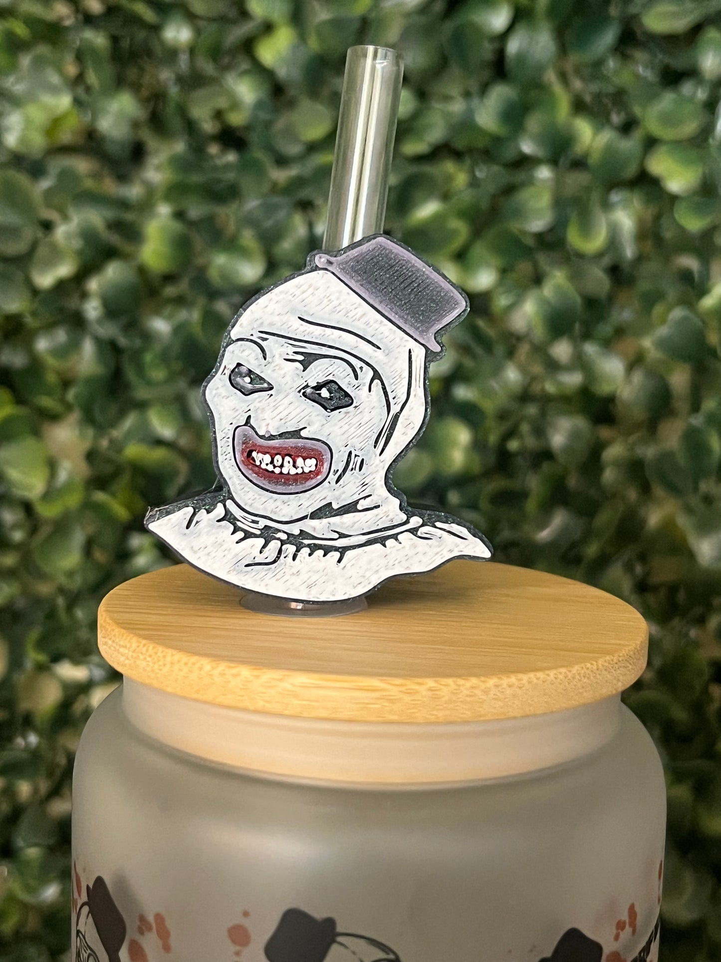 Clown Straw Topper