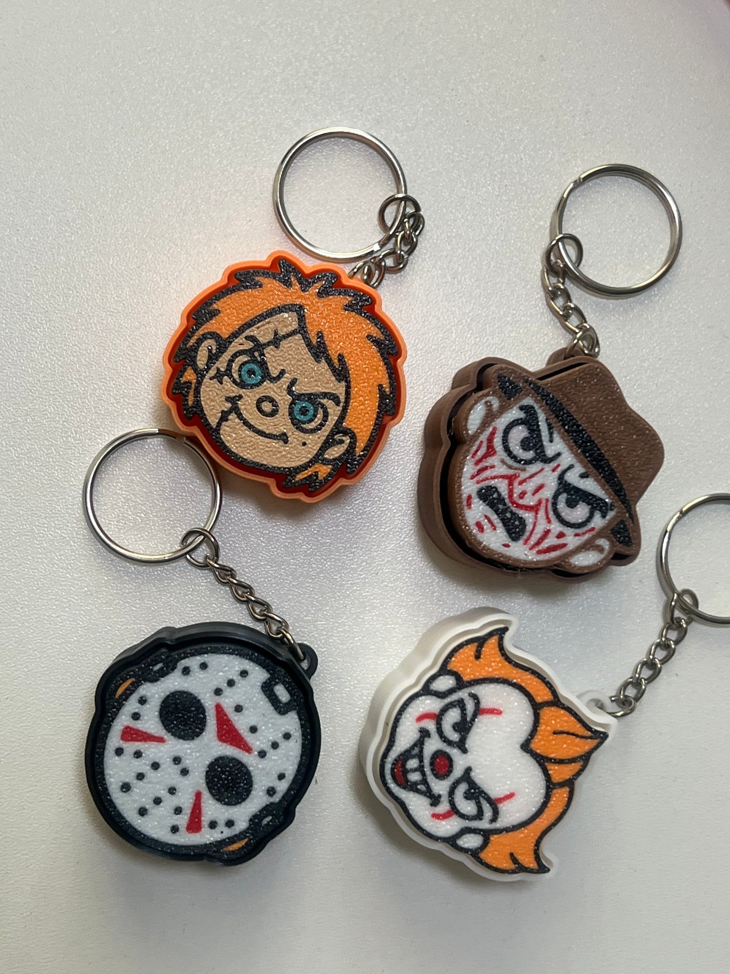 Horror Clickers keychains