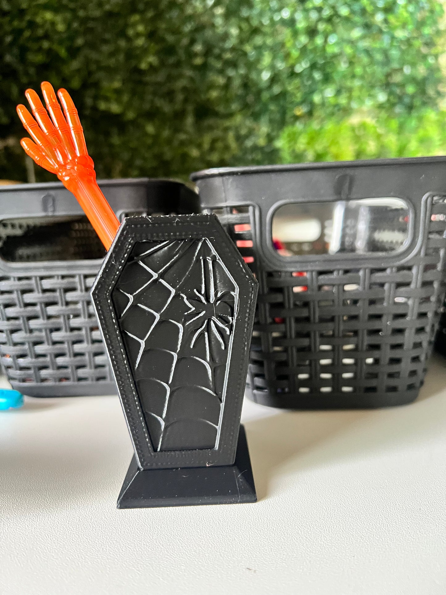 makeup brush holder
