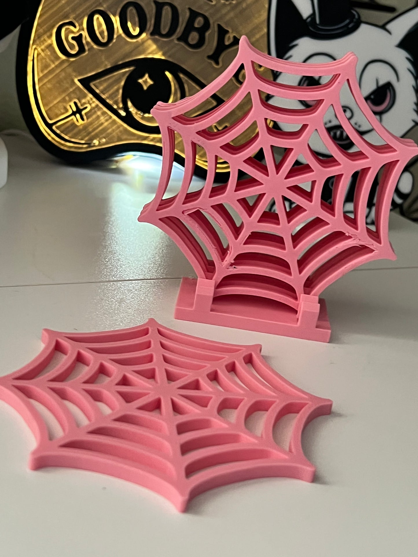 Spiderweb Coasters