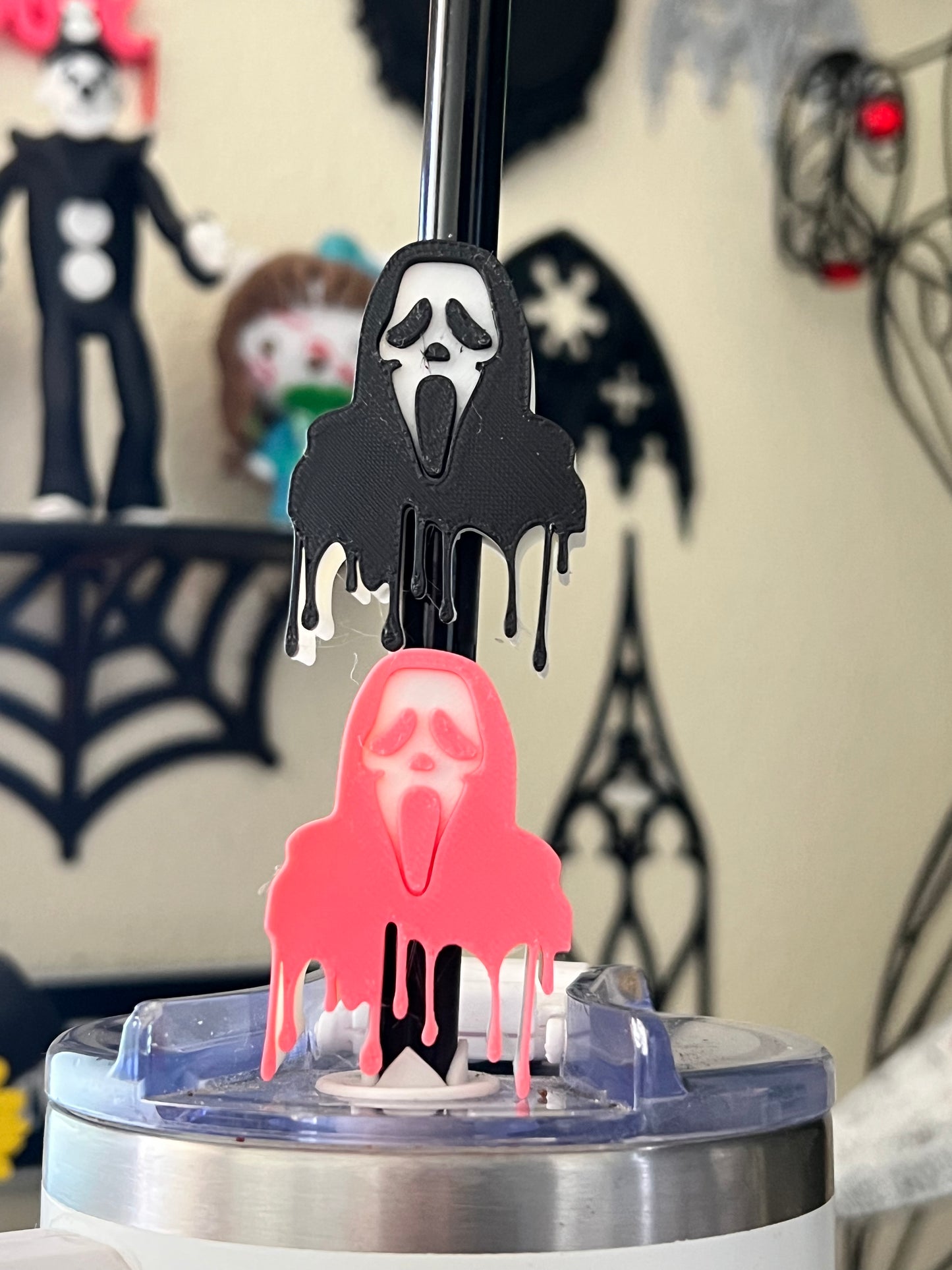 Spooky Straw topper