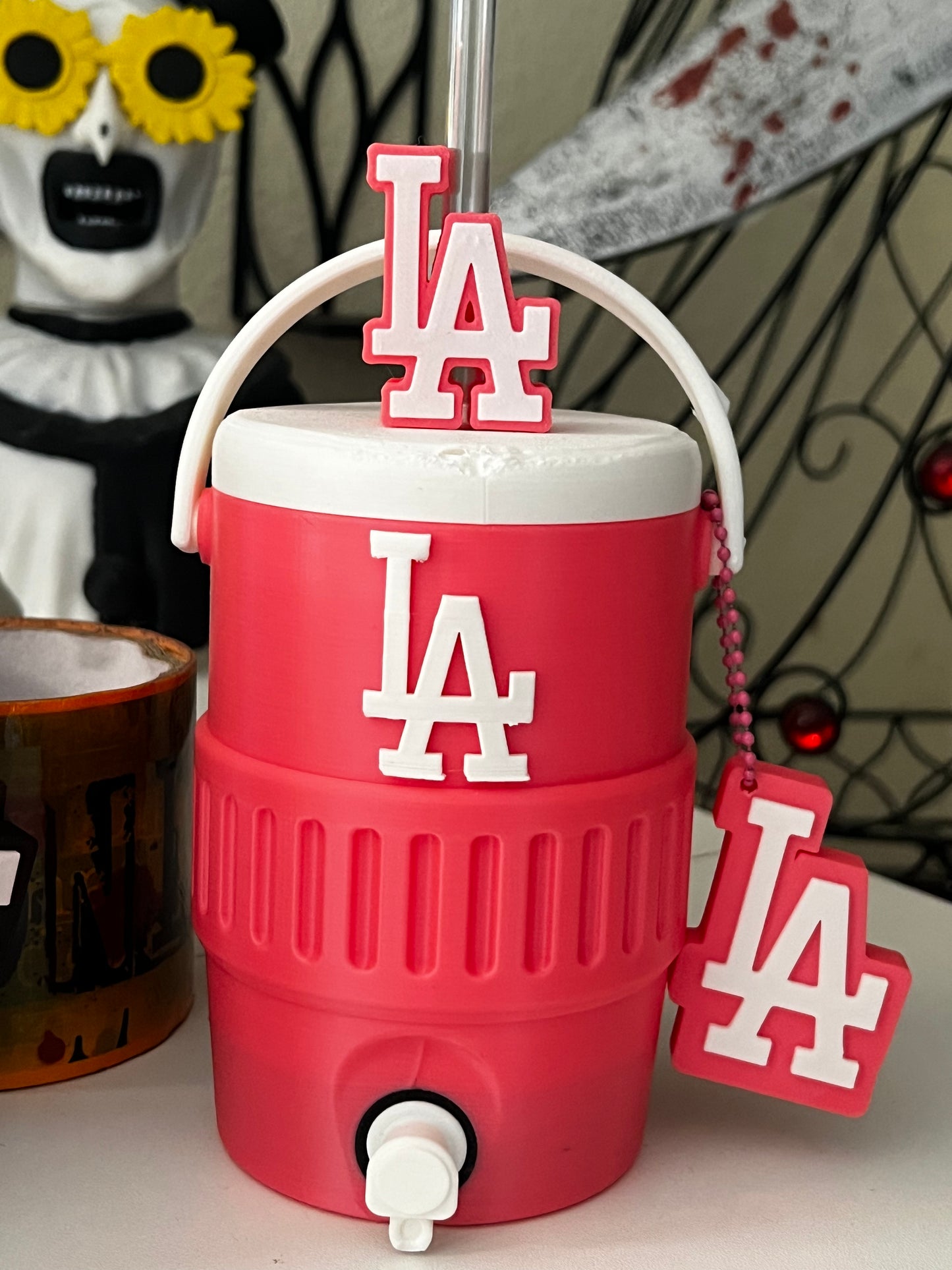 LA Straw topper