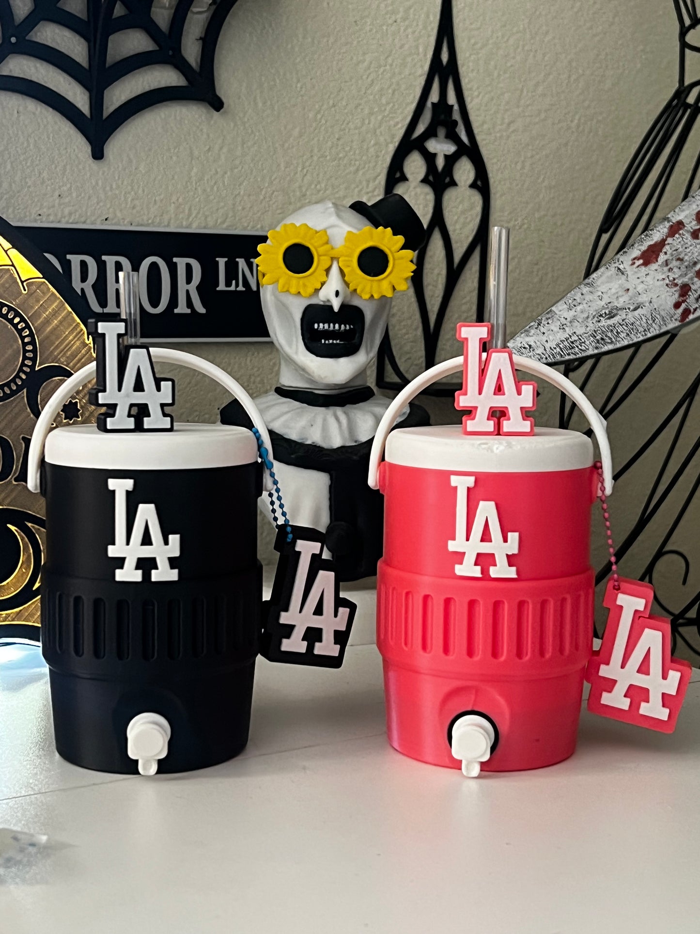 LA Straw topper